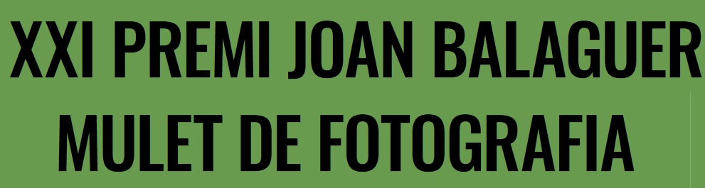 Premio Joan Balaguer Mulet de Fotografía